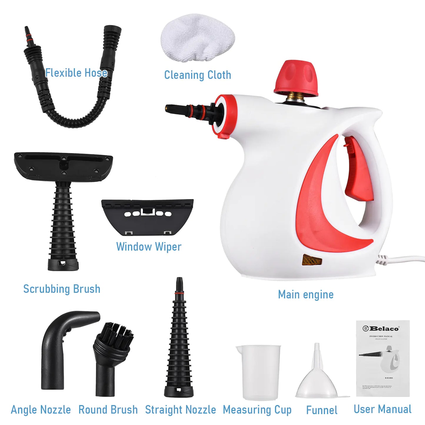 Multi-Purpose Handheld Steam Cleaner